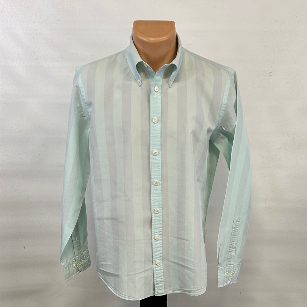 Brooks Brothers long sleeve button down collar shirt.  M